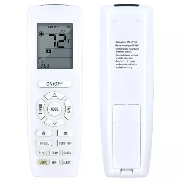 YAP1FB2F For Gree Air Conditioner Remote With Wifi 4LIV09HP230V1AH YAP1F