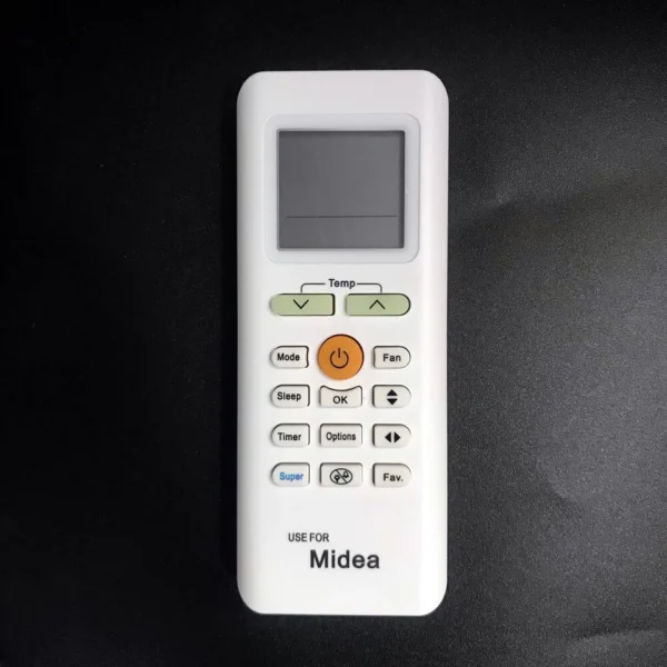 ريموت مكيف Midea موديل RG70A/BGEF