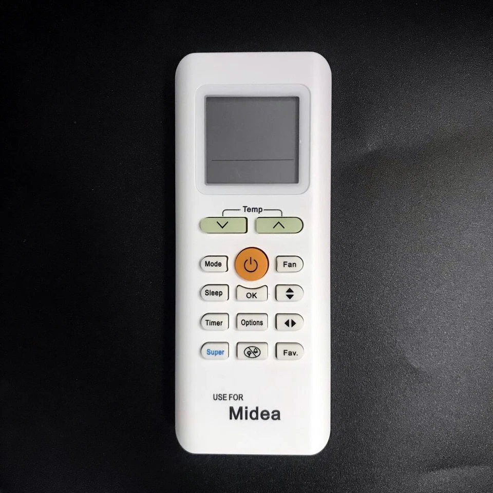 ريموت مكيف Midea موديل RG70A/BGEF